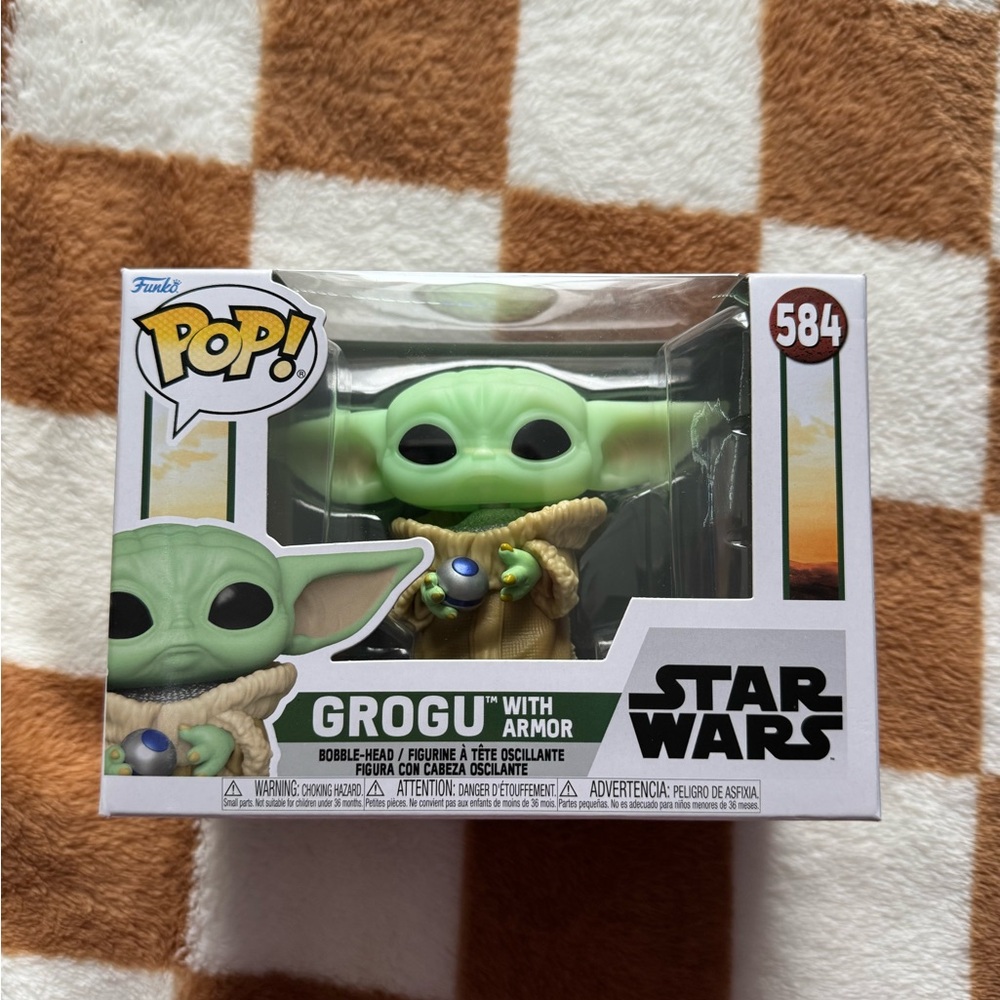 FUNKO ⋆ Grogu with Armor Figure